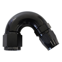 AF555-08-10BLK - STEPPED 150 DEG HOSEEND -8 HOS