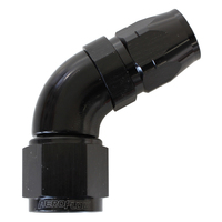 AF558-06-08BLK - ALLOY 60 DEG HOSE END -6 HOSE