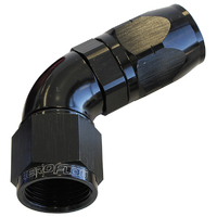 AF558-16BLK - ALLOY 60 DEG HOSE END -16AN