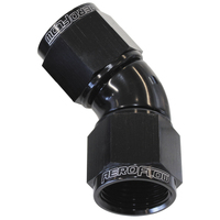 AF563-20BLK - -20AN 45 DEG SWIVEL COUPLER