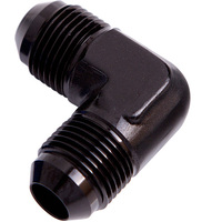 AF821-08BLK - MALE FLARE UNION 90 DEG -8AN