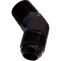 AF823-04BLK - MALE 45 DEG 1/8" NPT TO -4AN