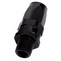 AF830-06-04BLK - MALE 1/4" NPT STRAIGHT TO -6AN