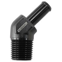 AF845-08-08ANBLK - 45 DEG 1/2" NPT TO -8 100/450