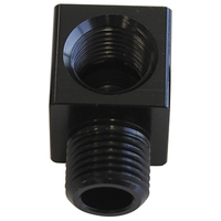 AF896-02BLK - 90 DEG MALE TO F/MALE 1/8"