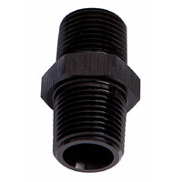 AF911-04BLK - MALE COUPLER 1/4" NPT