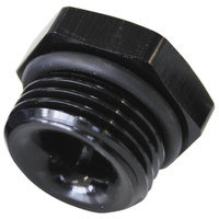 AF912-P08-02BLK - -8ORB PORT REDUCER TO 1/8" NPT